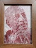 Photostitch - Pfhoto/Portrait embroidered in a single thread